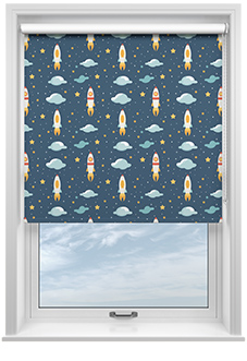 Blast Off, Spacebound - Twist&Fit Roller Blind